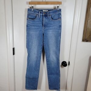 Madewell High-Rise Stovepipe Jeans Size 27 Tall
